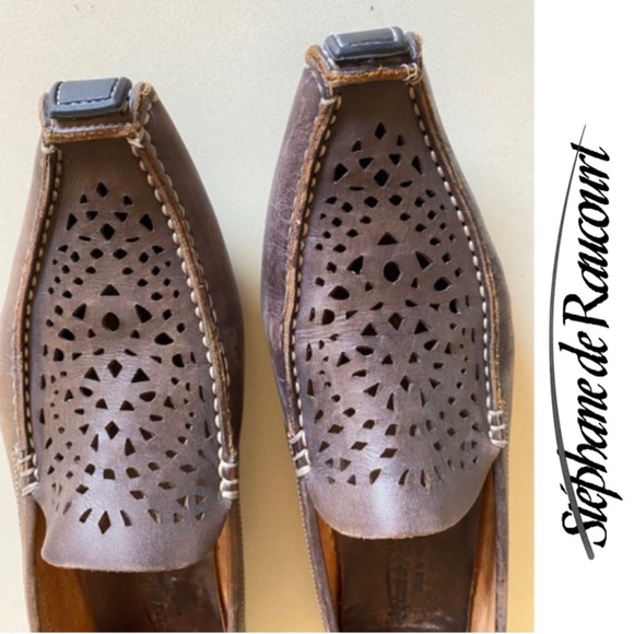 Vintage STEPHANE de RAUCOURT Shoes - Picture 1 of 11